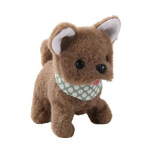 Interactive Plush Electric Puppy Toy Soft Stuffed 17cm