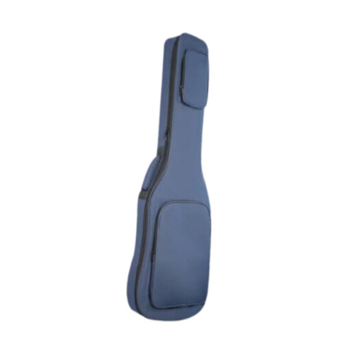 Electric Bass Guitar Bag Blue Shockproof Double Adjustable 1