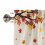 Thanksgiving Valance Curtains Maple Leaf Orange Ombre 60x18 5