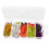 Soft Plastic Fishing Lures Set with Barbed Hooks 12pcs 1