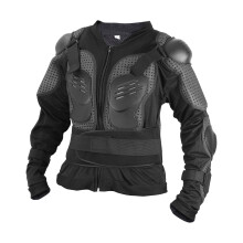 Black Dirt Bike Body Armor XL