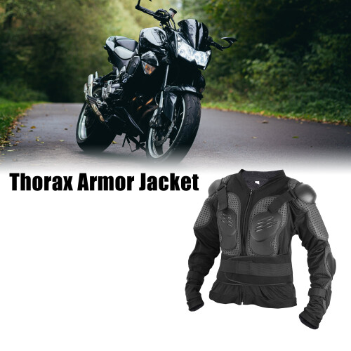 Black Dirt Bike Body Armor XL 1