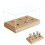 Clear Turntable Headshell Storage Box 2 pcs 6