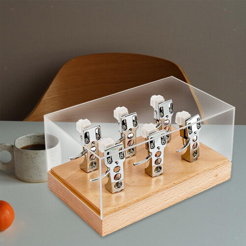 Clear Turntable Headshell Storage Box 2 pcs 2