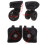 A89 Luggage Wheels Suitcase Double Row Roller Hardware-Black 2