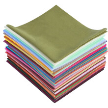 Cotton Fabric Squares 25x25cm 50 Colors 50 Pcs