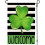 St. Patricks dag Shamrock hageflagg 30,5 x 43 cm 1
