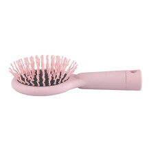 Hair Brush with Mirror and Comb Back 2-in-1 Detangler
