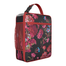 Sac isotherme à motif floral pour déjeuner (1 pièce)