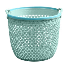 Draagbare wasmand met handvatten en ventilatiegaten