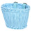 Kid Bikes Basket Plastic Wovens Bikes Basket Childrens-Blue 1