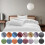 InsCray King Bed Sheet Set with Pillow Covers 4-Piece 1