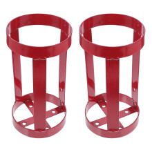 Fire Extinguisher Wall Bracket Red 2 Pack