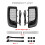 ABS Lower Grills LED Turn Signals for Harley Touring 4