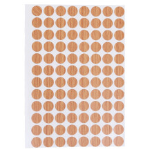 Screw Hole Cover Stickers for Cabinets Bookcase Desk 96 Pcs