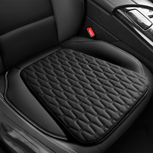 Car Seat Cushion Breathable Perforated Leather 1 Piece 1