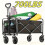 All-Terrain Folding Sports Transporter - Adjustable Handle, 2