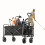 All-Terrain Folding Sports Transporter - Adjustable Handle, 8