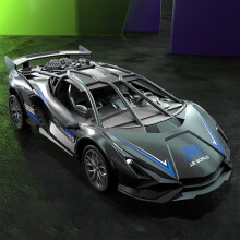 RC Car Toy for Kids Electric Lighting Four-Way High-Speed
