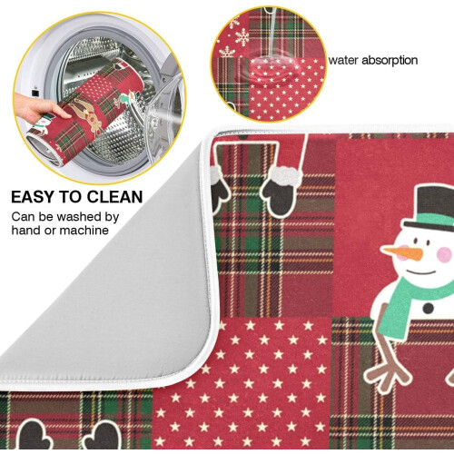 Tapis égouttoir à vaisselle en microfibre 45,7 x 61 cm 1