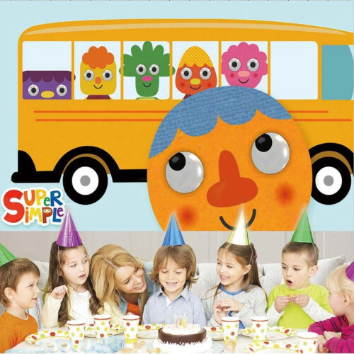 Super Simple Songs Feestachtergrond Banner (1 stuk) 1