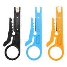 3Pcs Portable Wire Stripper, Small Wire Stripper, Wire Bonder, Wire Bonder, Wire Bonder with Small Yellow Knife.
