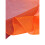 Lenço de chiffon laranja e roxo, 160x50cm, poliéster leve. 4