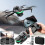 Drone FPV para crianças de 4 a 7 anos com função de manter altitude e 4