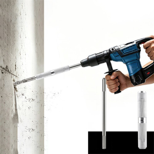 Tête de Conversion pour SDS-MAX Vers pour SDS-MAX avec Rallonge de 320 mm pour Marteaux Perforateurs pour SDS-MAX 2