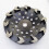 Disco de Desbaste Segmentado Sinterizado de 7 Polegadas, Grão 30, Eixo de 5/8" A 7/8" (22,23/16 mm), para Remoção de Epóxi em Concreto. 4