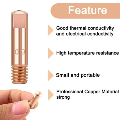 30pcs 0.035"/0.9mm Mig Welding Contact Tips  Tips for 15AK Welding Accessories 1