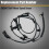 2Pcs Wheel Speed Sensor ABS Sensor 68394210AD 68404545AA for   2.0L L4 8