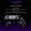 Leadjoy Saber  JS13 Pro Handle Gaming Controller TMR Joystick Hall Effect Wireless Gamepad for PS4/PC/Mobile/ 8