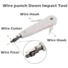 12 in 1 Network Cable Repair Tool Kit, RJ45 RJ11 Crimping Tool Set with Cable Tester, Stripper & Screwdriver for Cat5/6