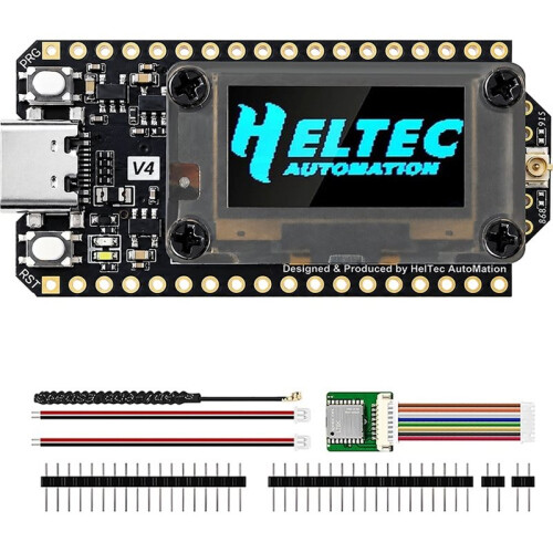 2PCS Heltec WiFi LoRa 32 V4-R8 Dev-Board ESP32-S3R8 SX1262 LoRa Node WiFi BLE with GPS Module Compatible Meshtastic 2