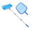3pcs/Set Pool Skimmer Net with Adjustable Telescopic Pole - Fine Mesh Net 1