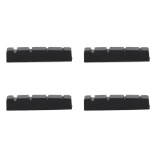 4X Black XL 4-Str Slot Bass Nut PT-1200-00