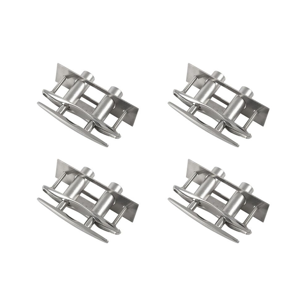 4Pc Marine 316 Stainless Steel Boat Pull Flush Mount Lift Cleat Bolts Yacht Boats Accessories 5 Inch 6032831579657
