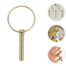 Hitch Pin Zinc Plated 12 Pcs 3.93 x 2.04 x 0.59 In