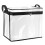 Borsa porta DVD trasparente con manici e cerniera 1