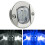 LED Deck Courtesy Light 12V DC 6-LED White/Blue Waterproof 4
