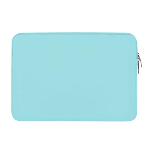 Neopreen laptophoes 14 inch, lichtblauw