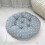 Memory Foam Chair Cushion Solid Color 18x18 Inch 1