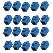 20Pcs RJ45 Connector Jack Cat6 Extension Coupler Ethernet Network LAN Cat 6 Coupler Jacks Extend Adapter,