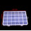 Caixa organizadora de plástico transparente com 24 compartimentos, 19,3 x 13,5 x 2,2 cm (7,6 x 5,3 x 0,86 polegadas). 2
