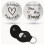 Pocket Hug Token Keychain Warm Meaningful Gift 1pc 1