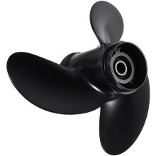3B2-64515-0 Outboard Propeller for Mercury 8-9.8Hp R-Rotation Aluminum Alloy 3 Blades 12 Spline Tooth