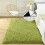 Green Soft Shaggy Area Rug Rectangular 31 x 63 Inches 6