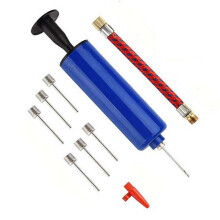 Plastic Hand Pump for Basketballs and Footballs Portable