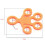 Finger Ring Exerciser Fitness Stretcher Rehabilitation Exercise Compression and Decompression Training Device- 9